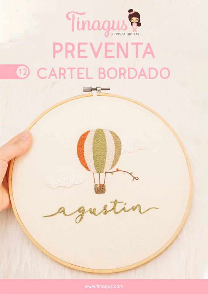 Cartel bordado