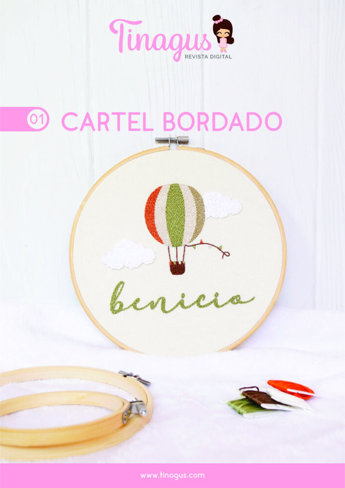 Cartel bordado
